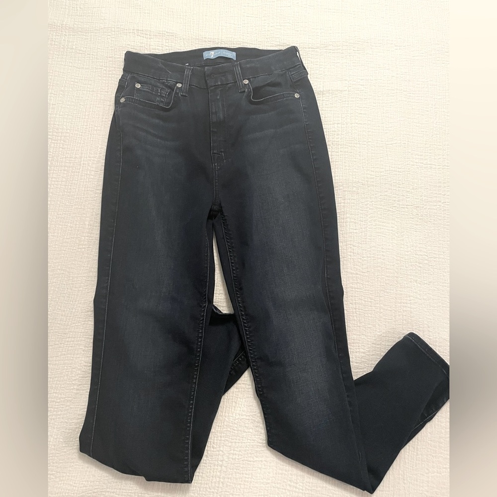 7 For All Mankind b (air) High Waist Ankle Skinny Jeans